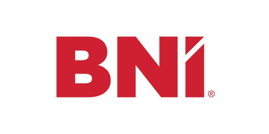 BNI Seven Bridges logo in red