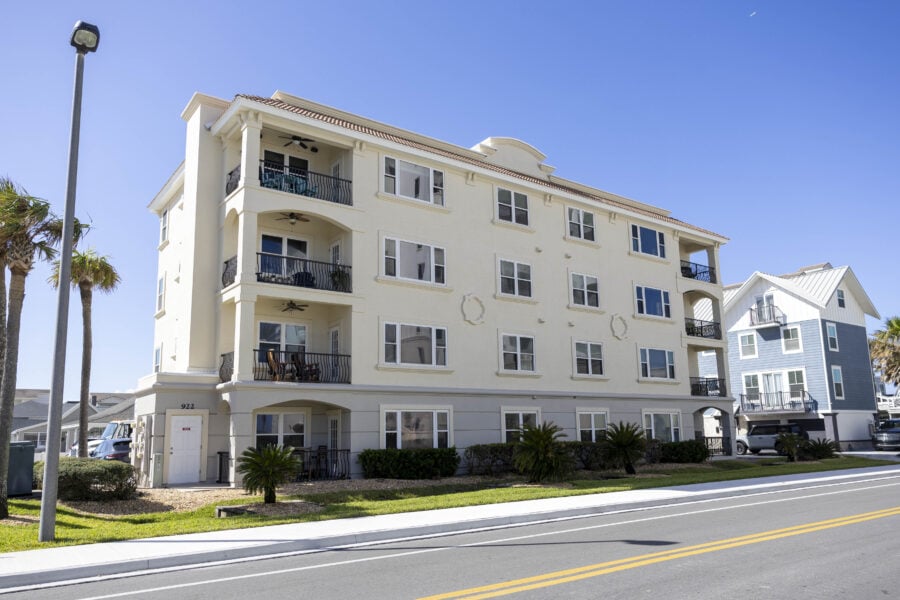La Cocina Coastal Condo exterior after photo.