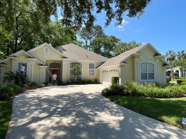 after photo of exterior painting project